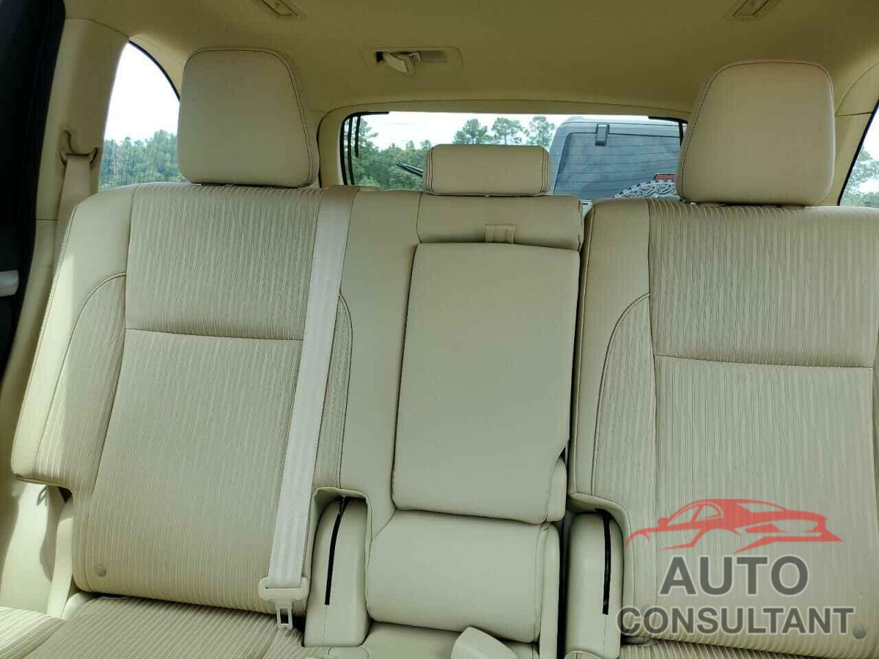 TOYOTA HIGHLANDER 2016 - 5TDZKRFH1GS122358