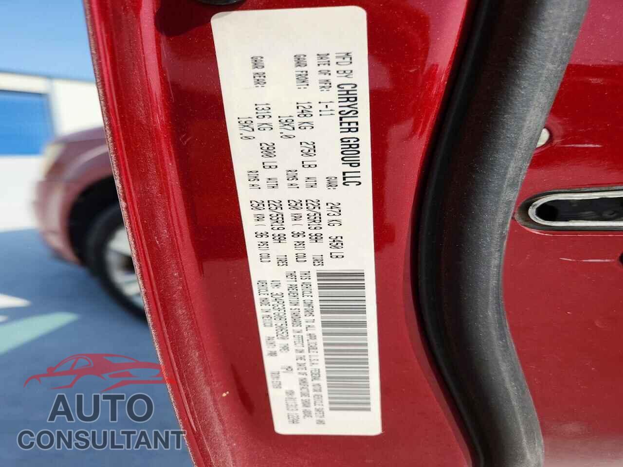 DODGE JOURNEY 2011 - 3D4PG3FG0BT506520
