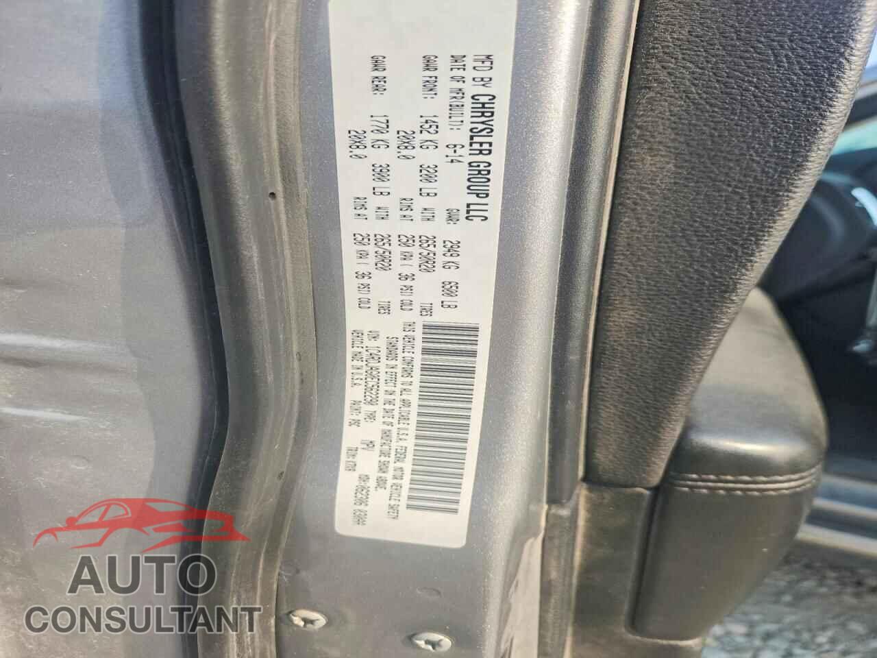 DODGE DURANGO 2014 - 1C4RDJAG0EC562290