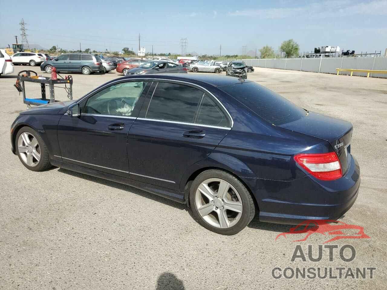 MERCEDES-BENZ C-CLASS 2010 - WDDGF5EB7AR088729