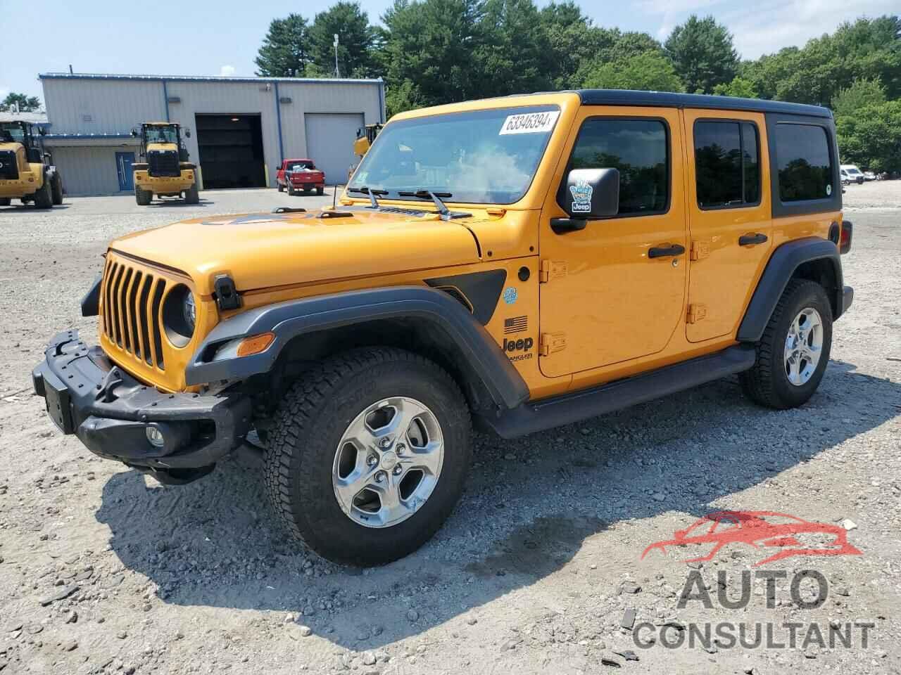 JEEP WRANGLER 2021 - 1C4HJXDG2MW666697