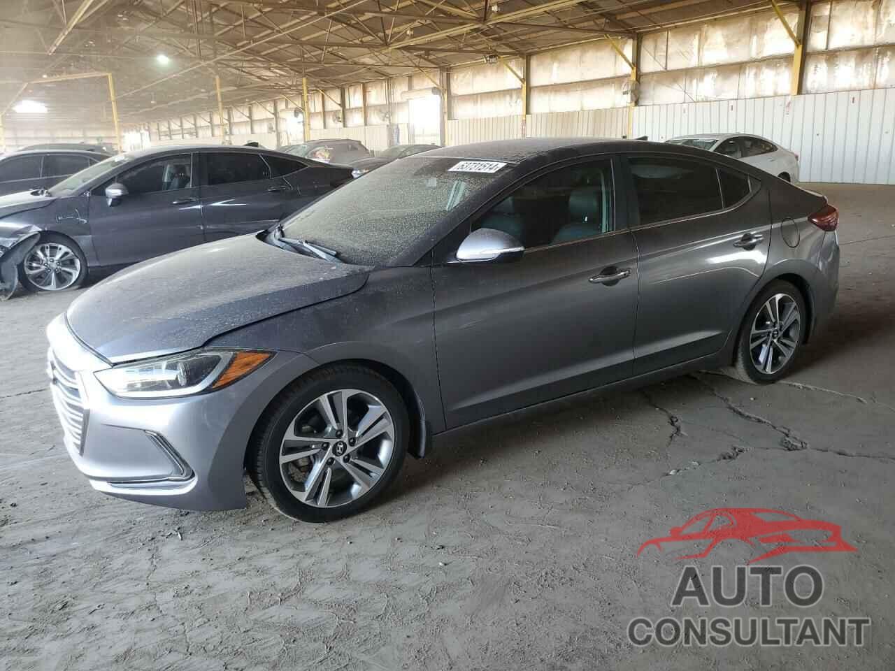 HYUNDAI ELANTRA 2017 - KMHD84LF3HU173450