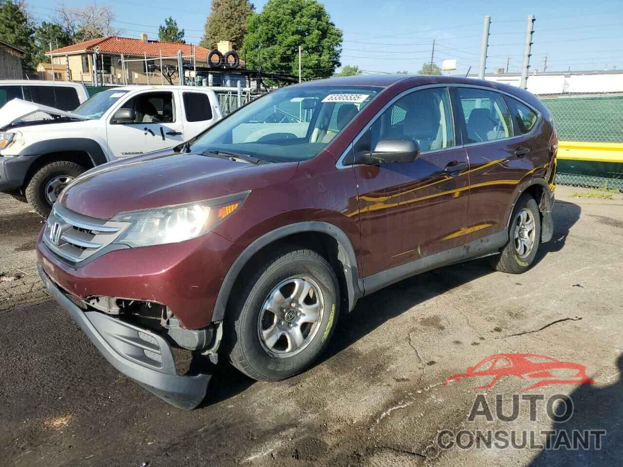 HONDA CRV 2013 - 5J6RM4H31DL078884