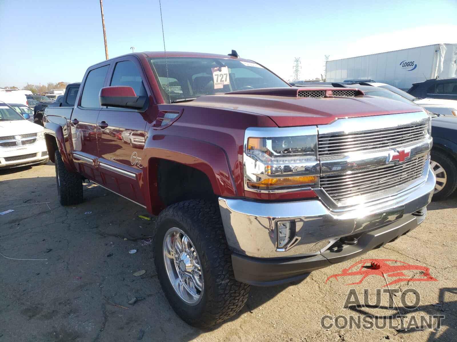 CHEVROLET SILVERADO 2017 - 3GCUKREC1HG154923