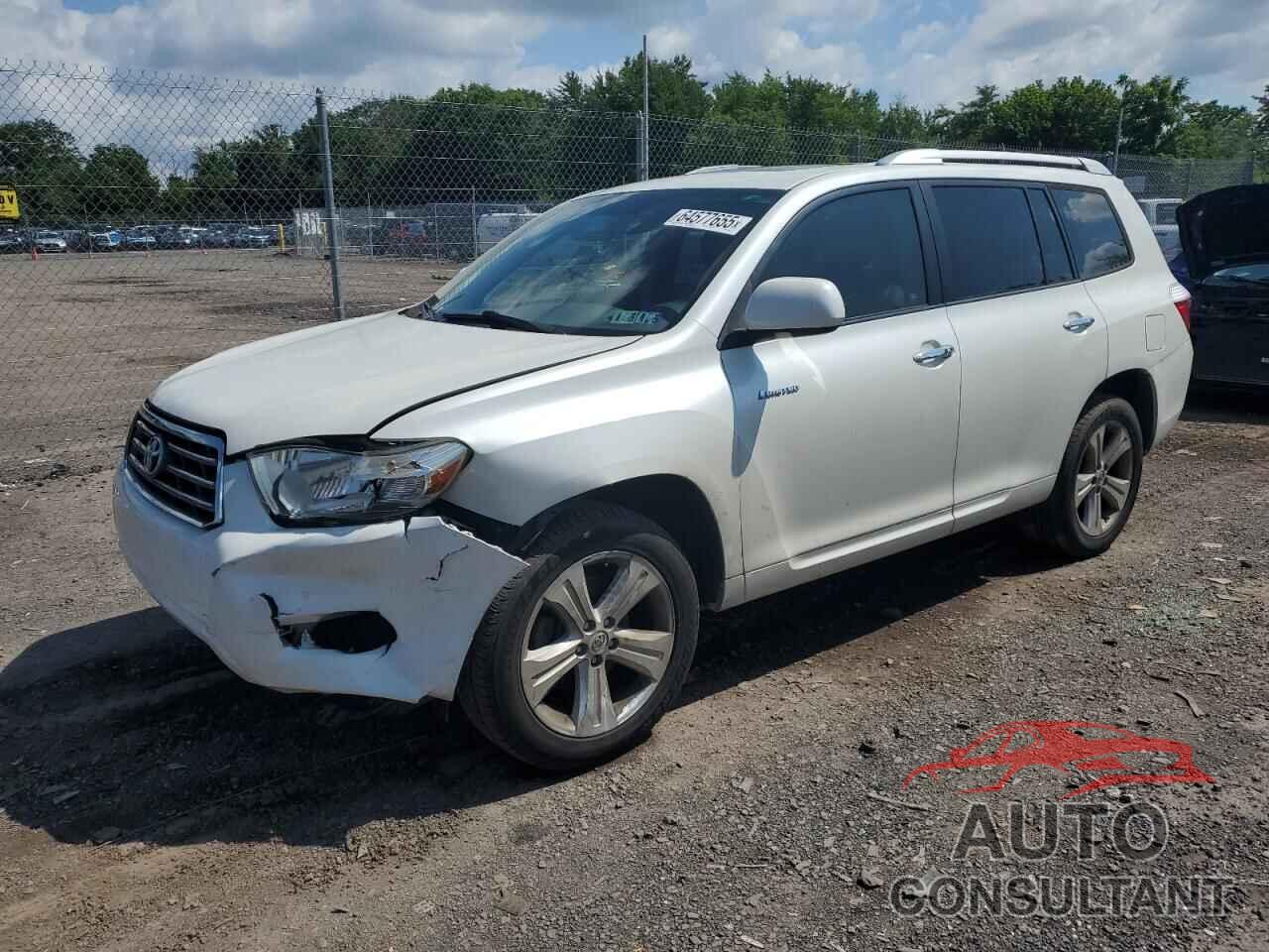 TOYOTA HIGHLANDER 2010 - JTEDK3EH0A2156326