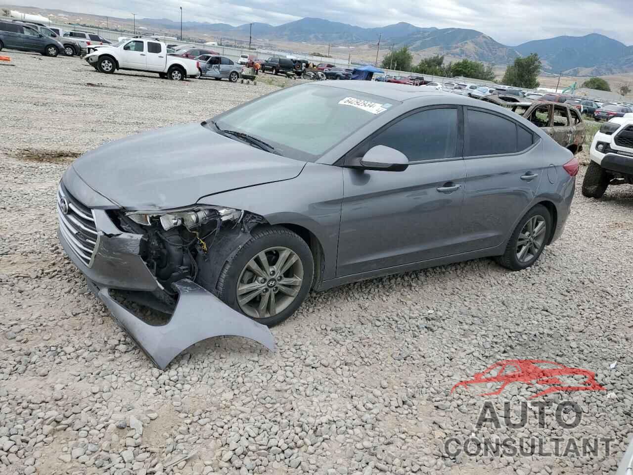 HYUNDAI ELANTRA 2018 - 5NPD84LF4JH276509