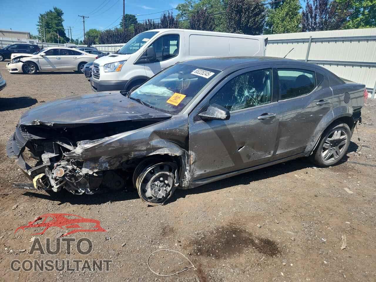 DODGE AVENGER 2013 - 1C3CDZAB9DN628920