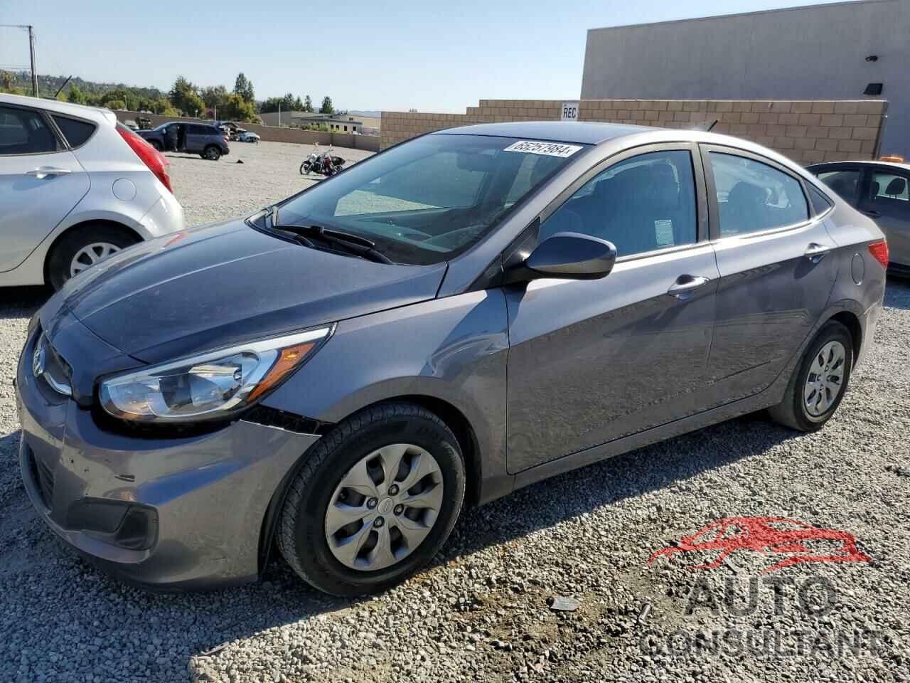 HYUNDAI ACCENT 2017 - KMHCT4AE9HU326434