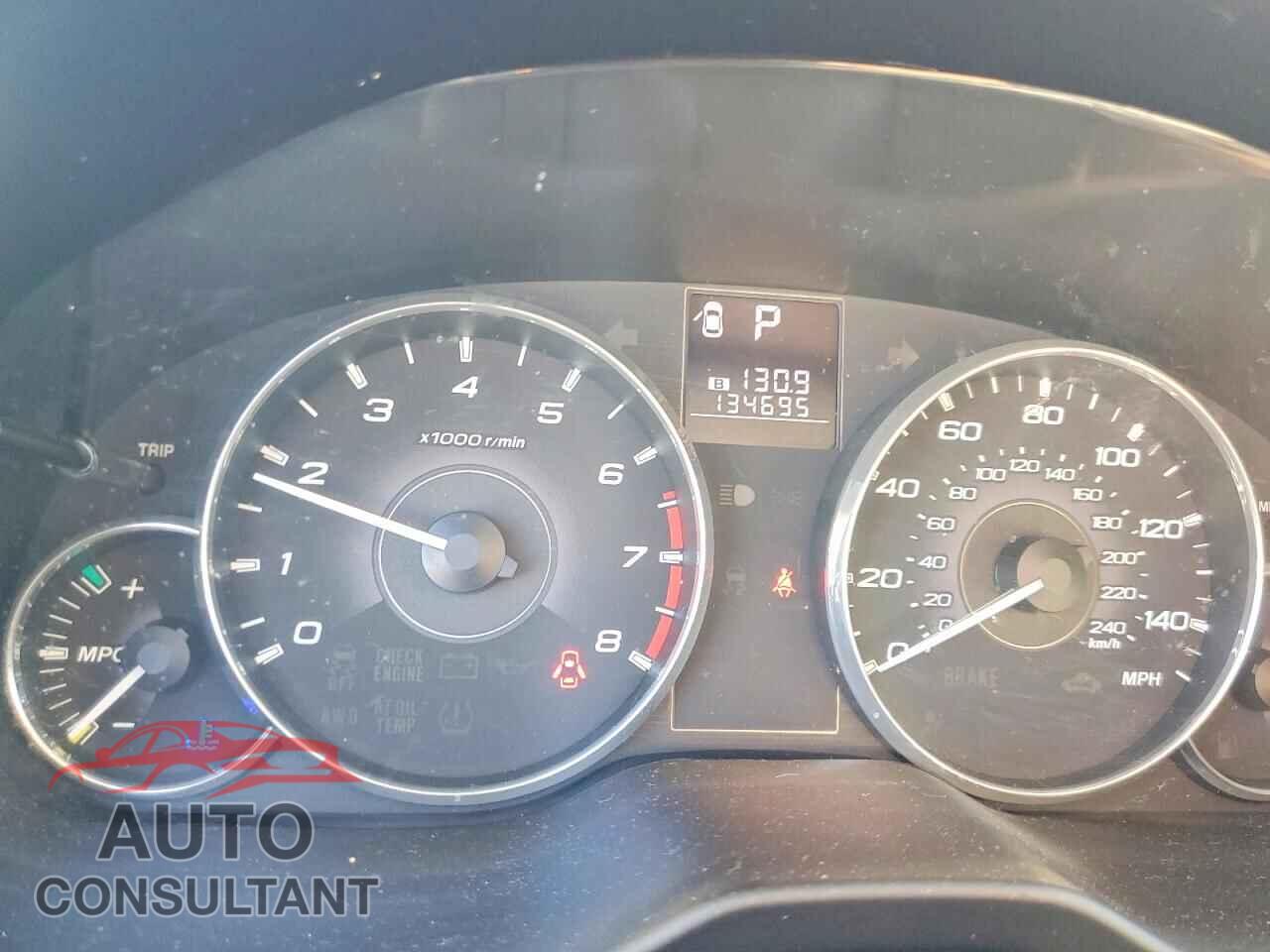 SUBARU OUTBACK 2011 - 4S4BRBGC8B3370748