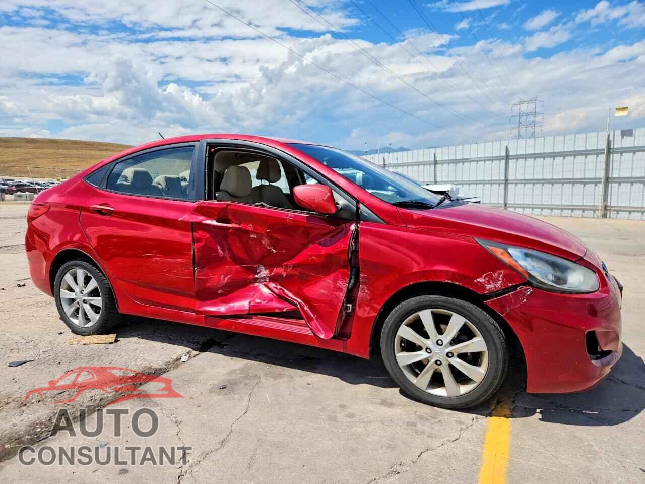 HYUNDAI ACCENT 2012 - KMHCU4AEXCU057883