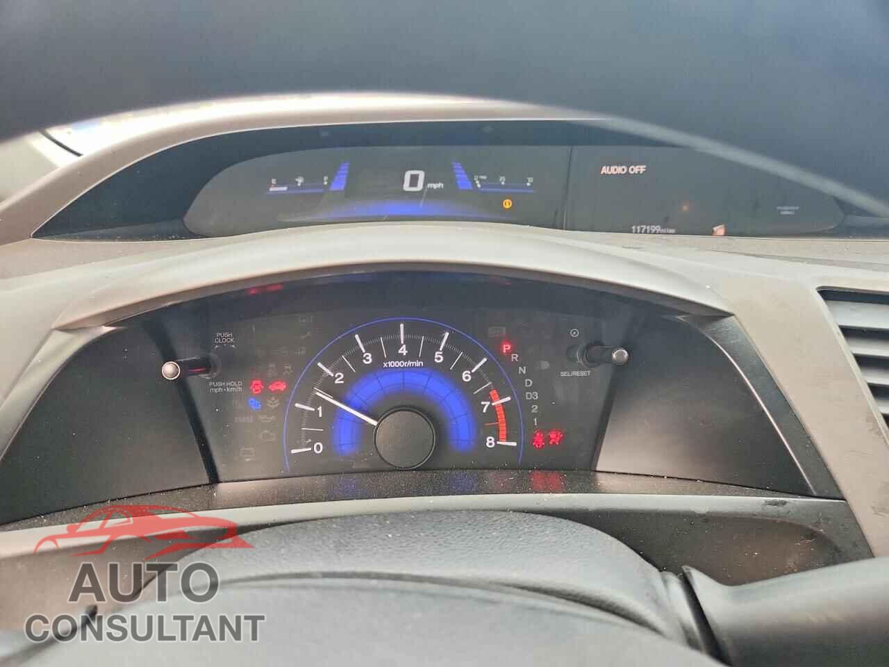 HONDA CIVIC 2012 - 19XFB2F52CE016862