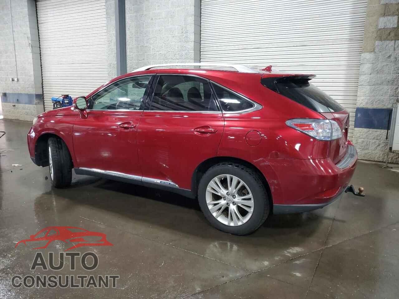 LEXUS RX450 2012 - JTJBC1BA6C2425160