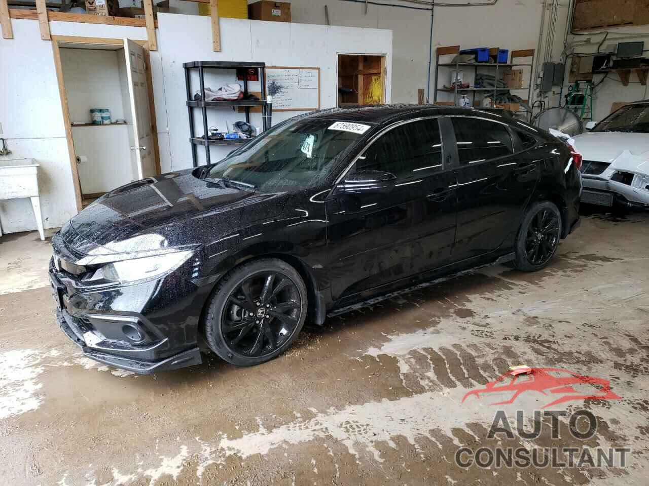 HONDA CIVIC 2019 - 2HGFC2F83KH566986
