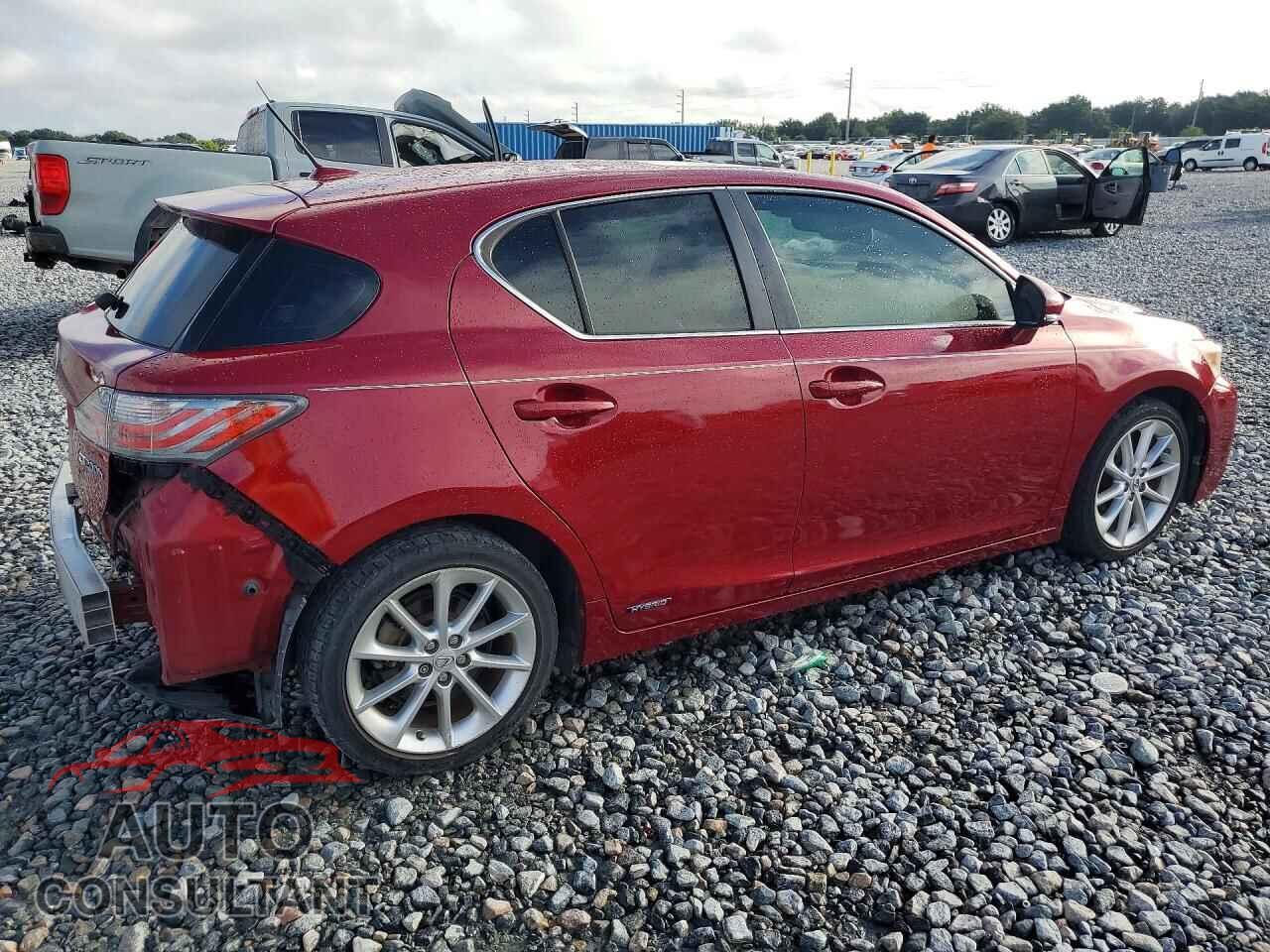 LEXUS CT 200 2013 - JTHKD5BH5D2132631