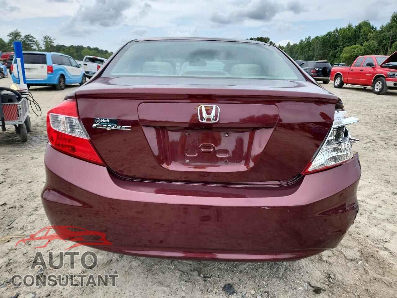 HONDA CIVIC 2012 - 19XFB2F51CE386698