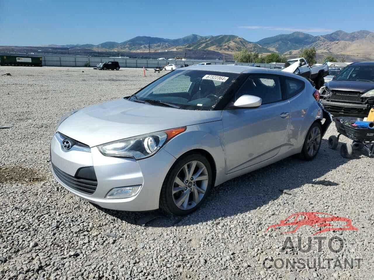 HYUNDAI VELOSTER 2017 - KMHTC6AD6HU313515