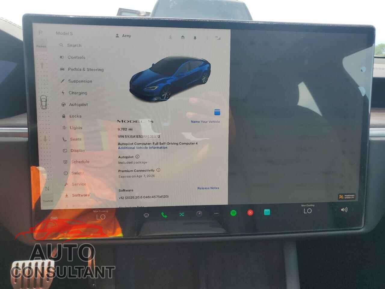 TESLA MODEL S 2024 - 5YJSA1E53RF535872