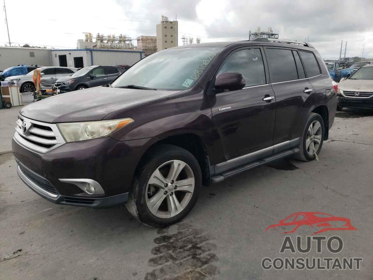 TOYOTA HIGHLANDER 2013 - 5TDYK3EH7DS098993