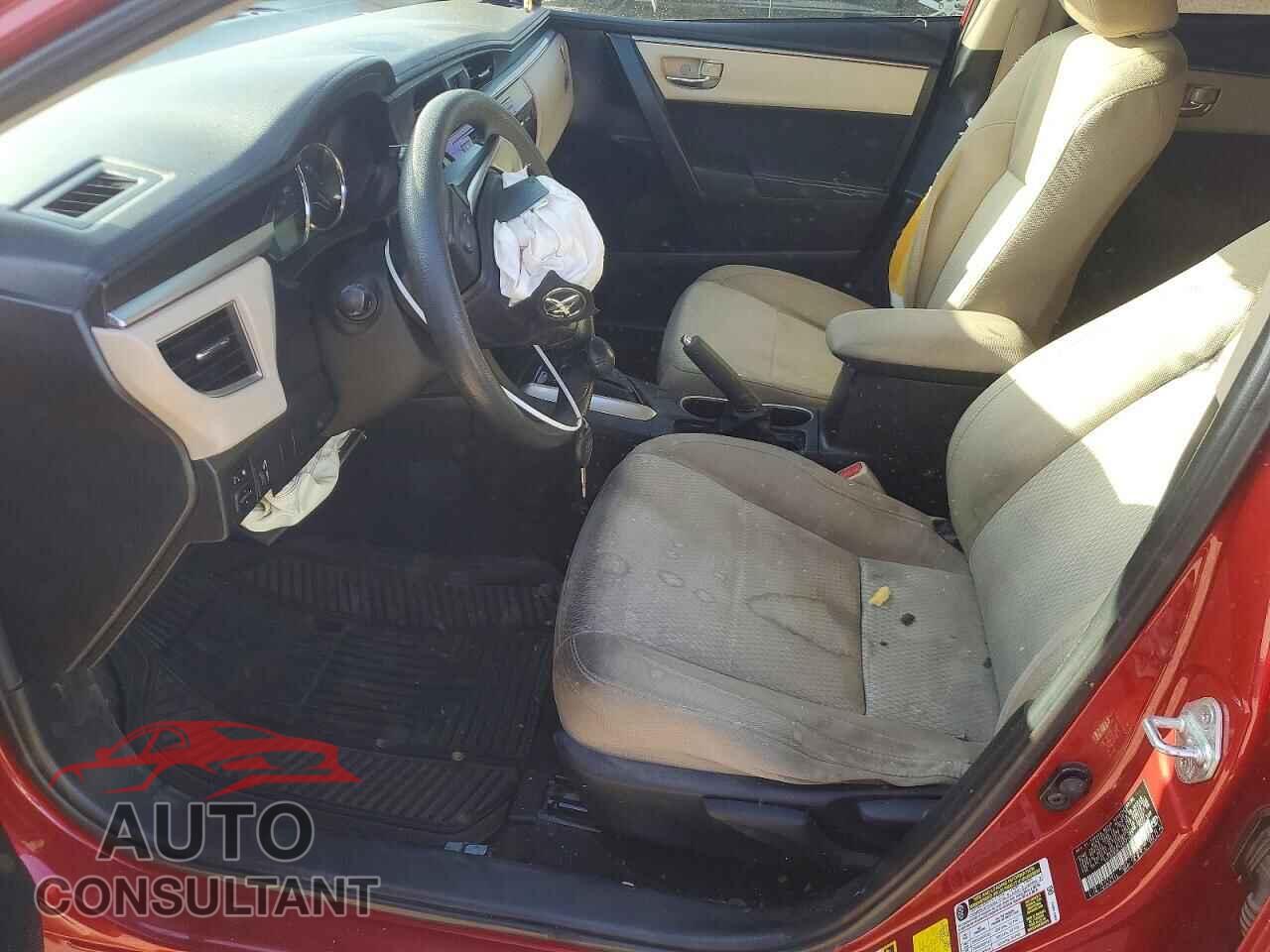 TOYOTA COROLLA 2016 - 5YFBURHE7GP377457
