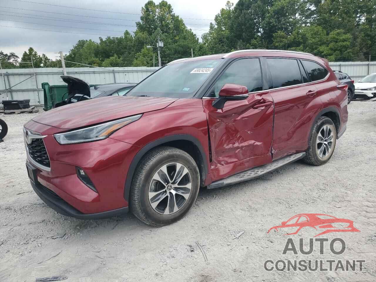TOYOTA HIGHLANDER 2021 - 5TDGZRAH9MS529270