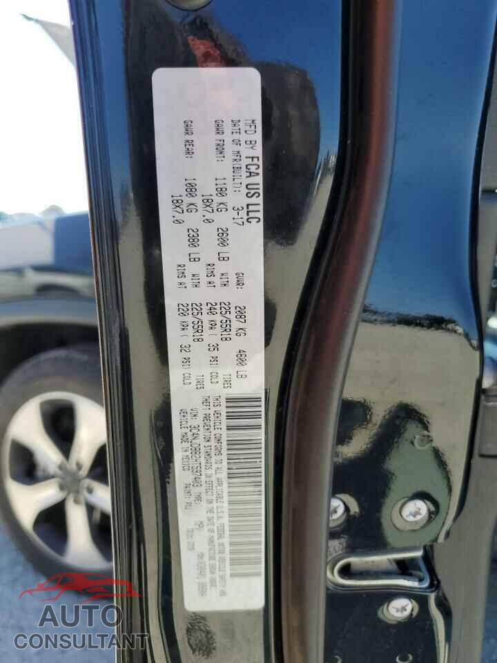 JEEP COMPASS 2017 - 3C4NJDBB2HT597403