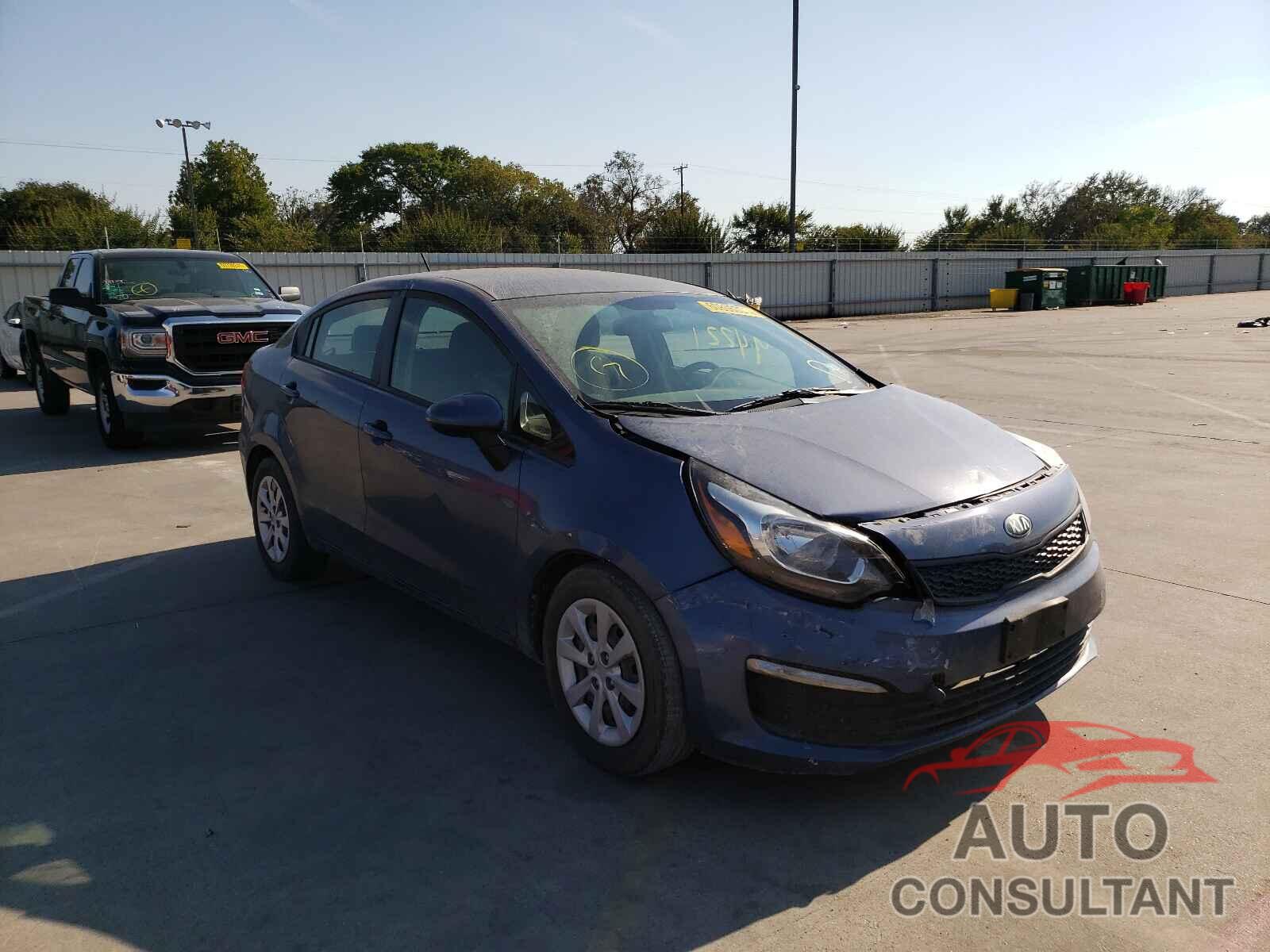 KIA RIO 2016 - KNADM4A39G6662556