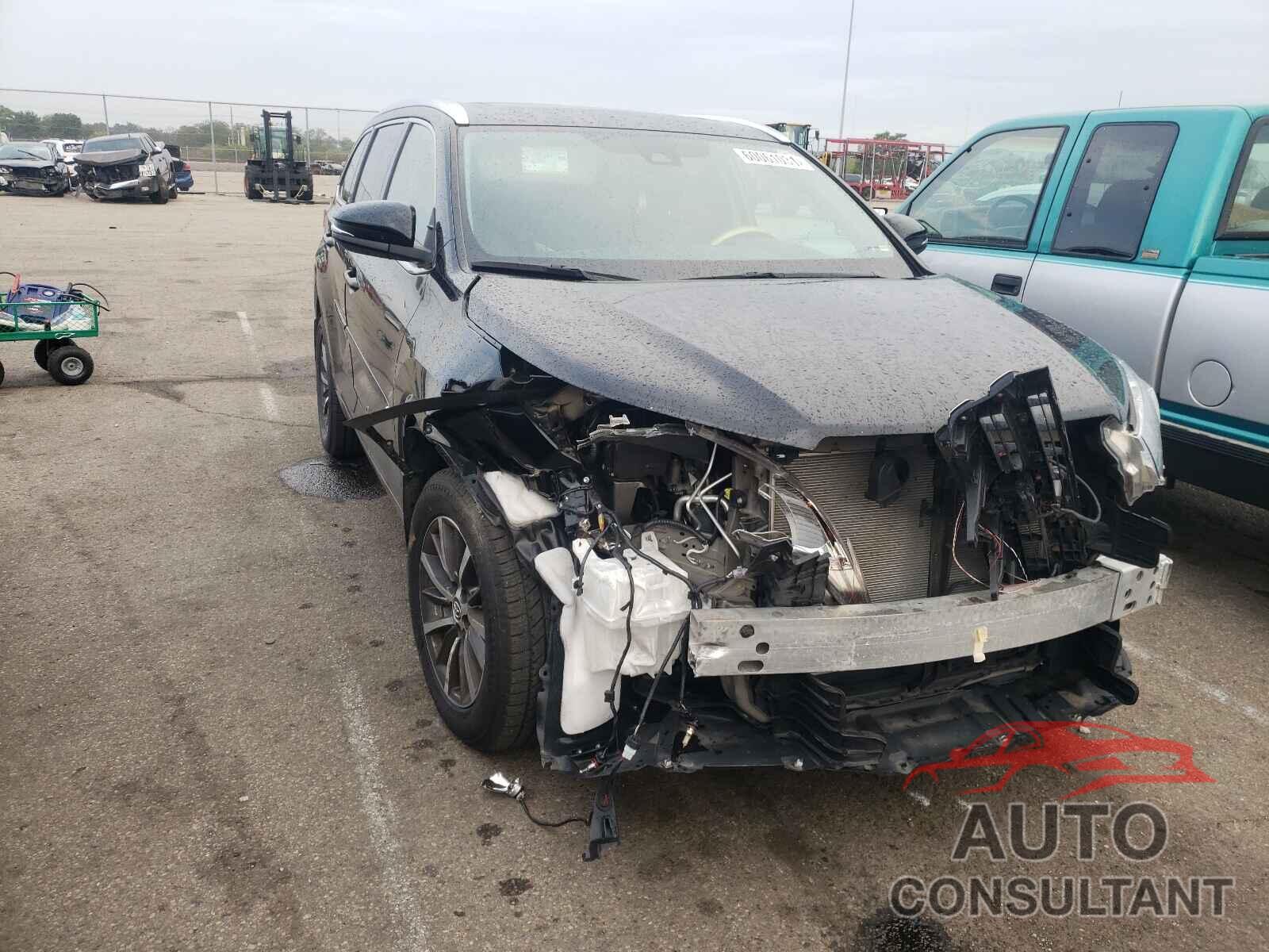 TOYOTA HIGHLANDER 2018 - 5TDJZRFH5JS842763