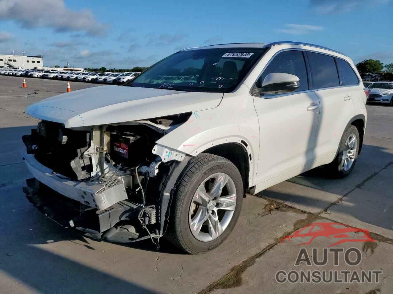 TOYOTA HIGHLANDER 2015 - 5TDDKRFH9FS117899