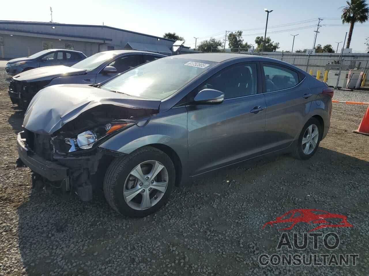 HYUNDAI ELANTRA 2016 - KMHDH4AE0GU632605