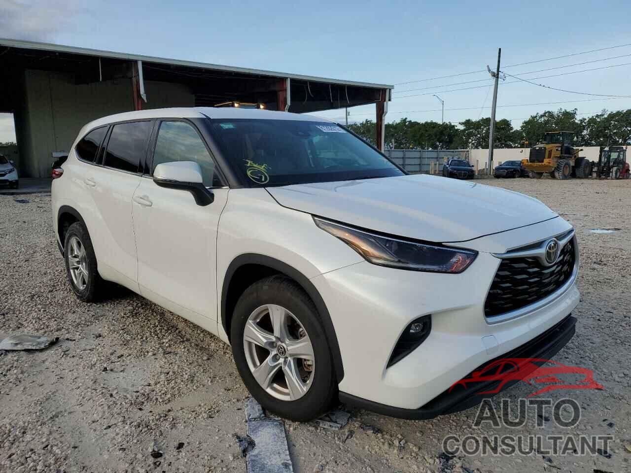 TOYOTA HIGHLANDER 2021 - 5TDZZRAH5MS074913
