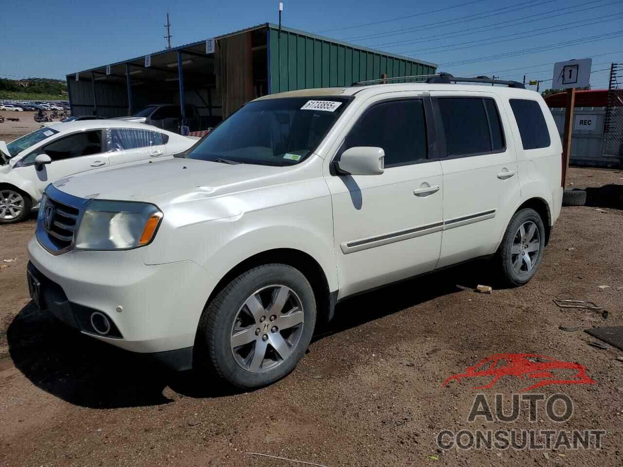 HONDA PILOT 2013 - 5FNYF4H9XDB031789