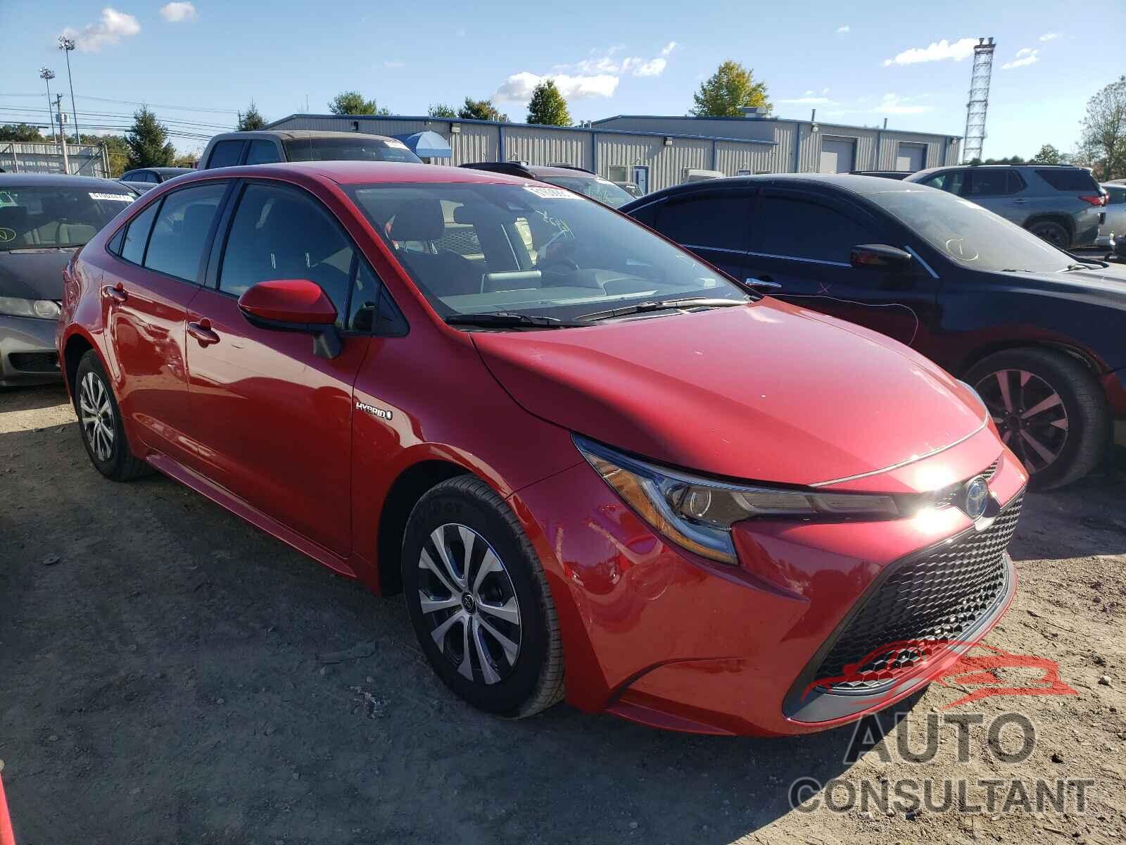 TOYOTA COROLLA 2021 - JTDEAMDEXMJ009630