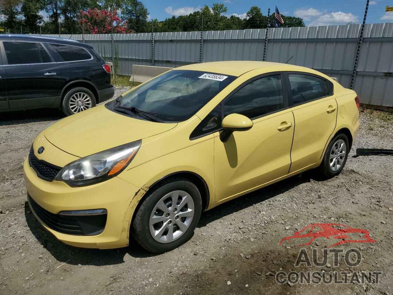 KIA RIO 2016 - KNADM4A30G6663661