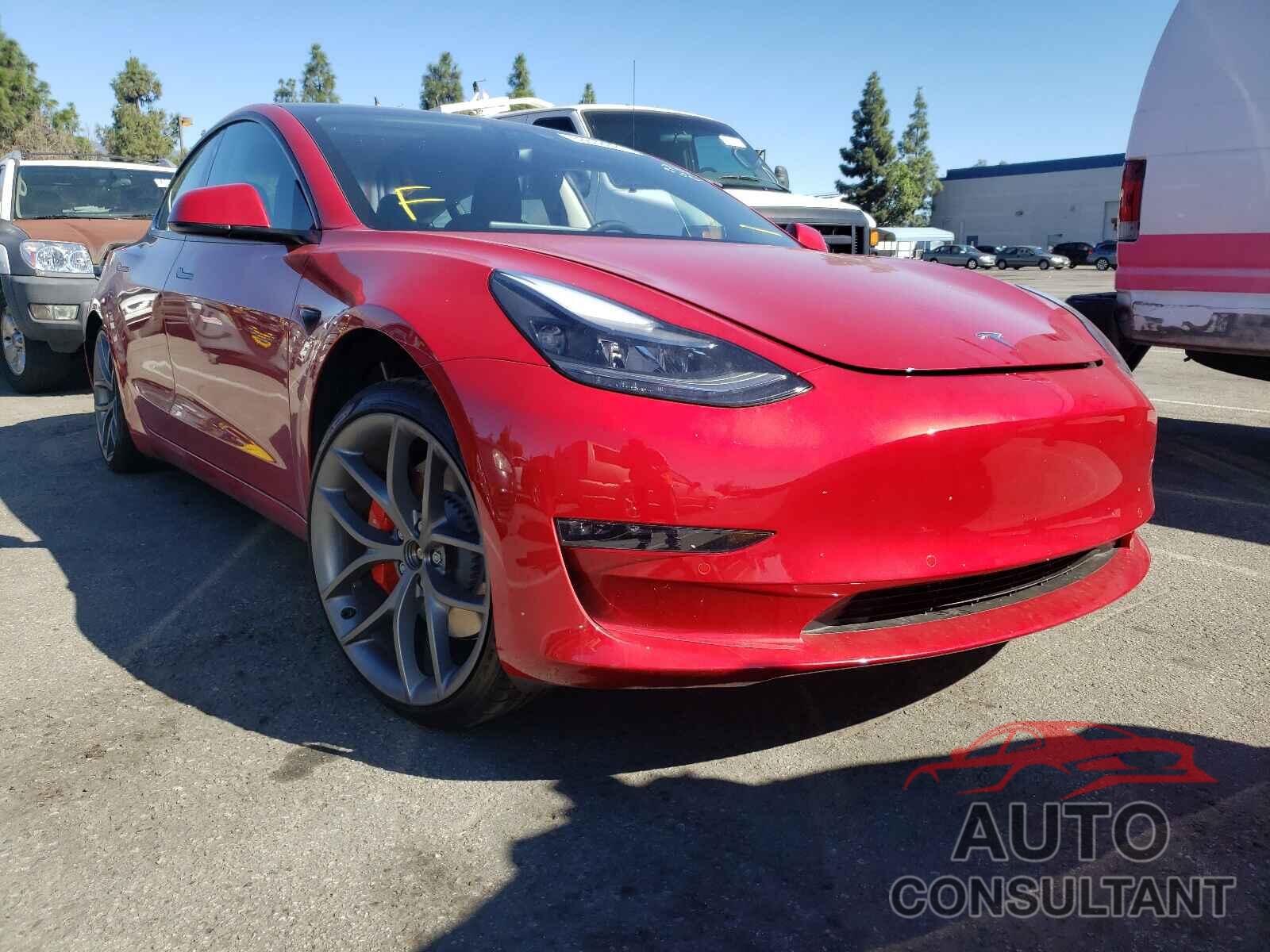 TESLA MODEL 3 2021 - 5YJ3E1EC4MF074360