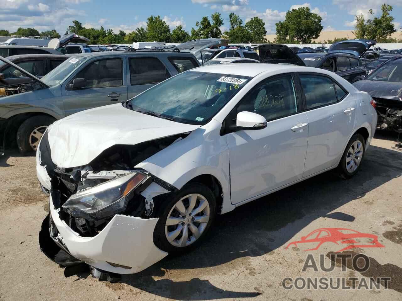 TOYOTA COROLLA 2016 - 5YFBURHE8GP399726