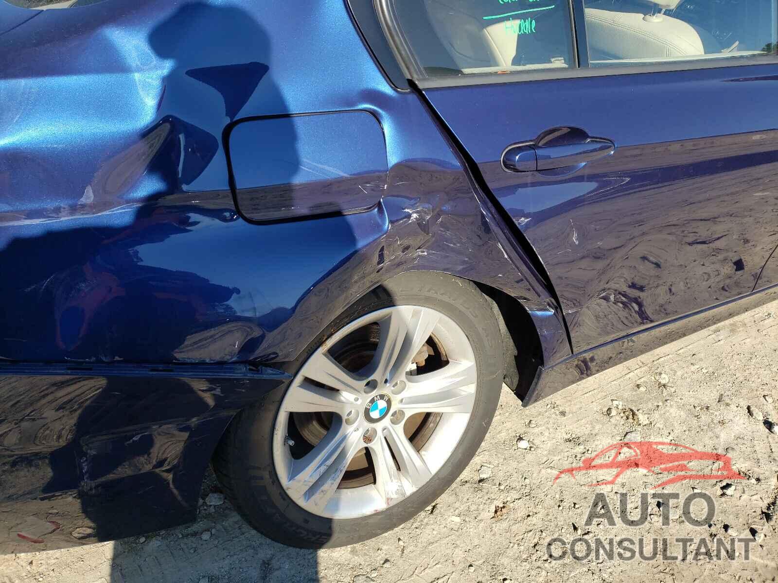 BMW 3 SERIES 2016 - WBA8E3G59GNU38579