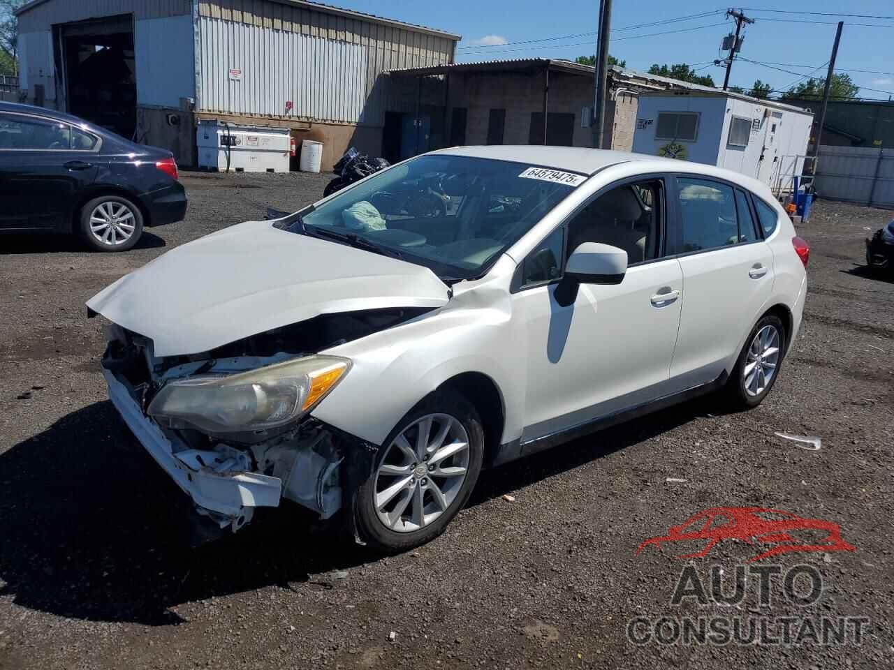 SUBARU IMPREZA 2012 - JF1GPAC65CH214767