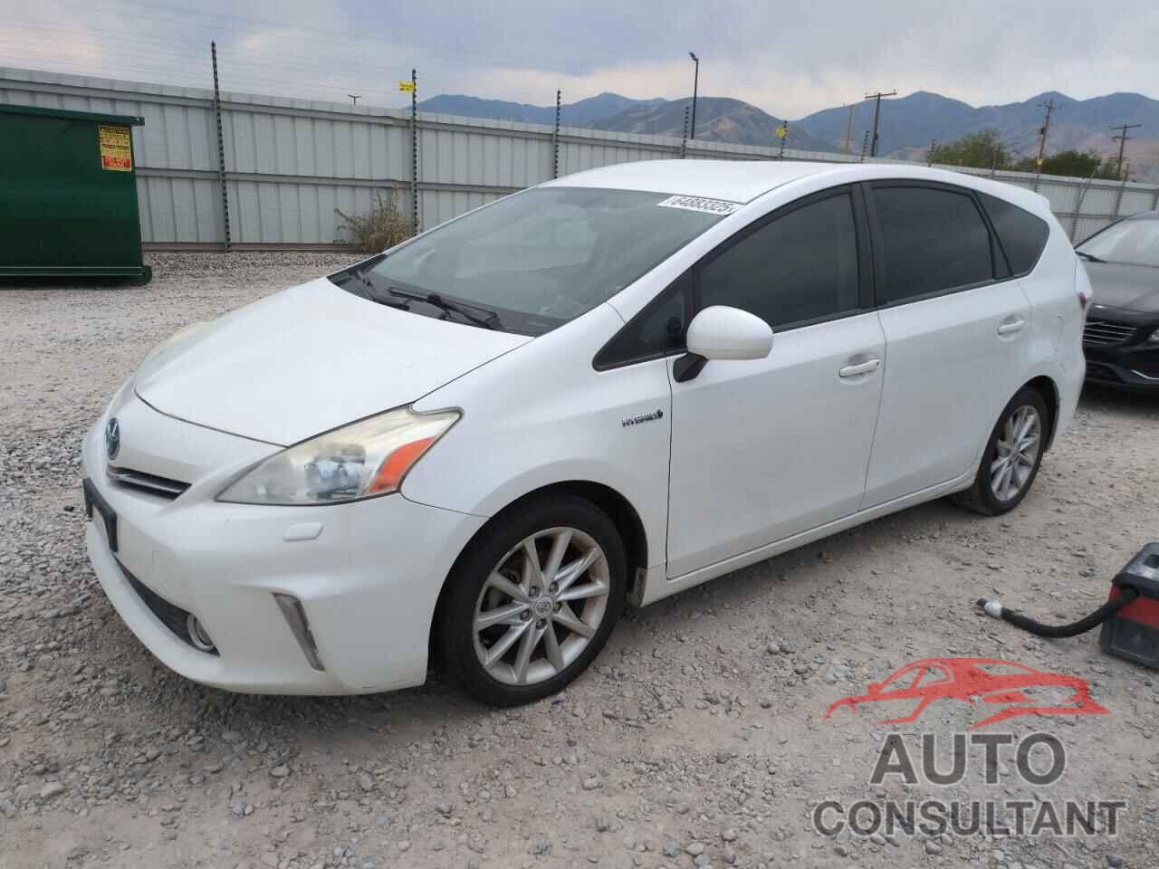 TOYOTA PRIUS 2012 - JTDZN3EUXC3072848