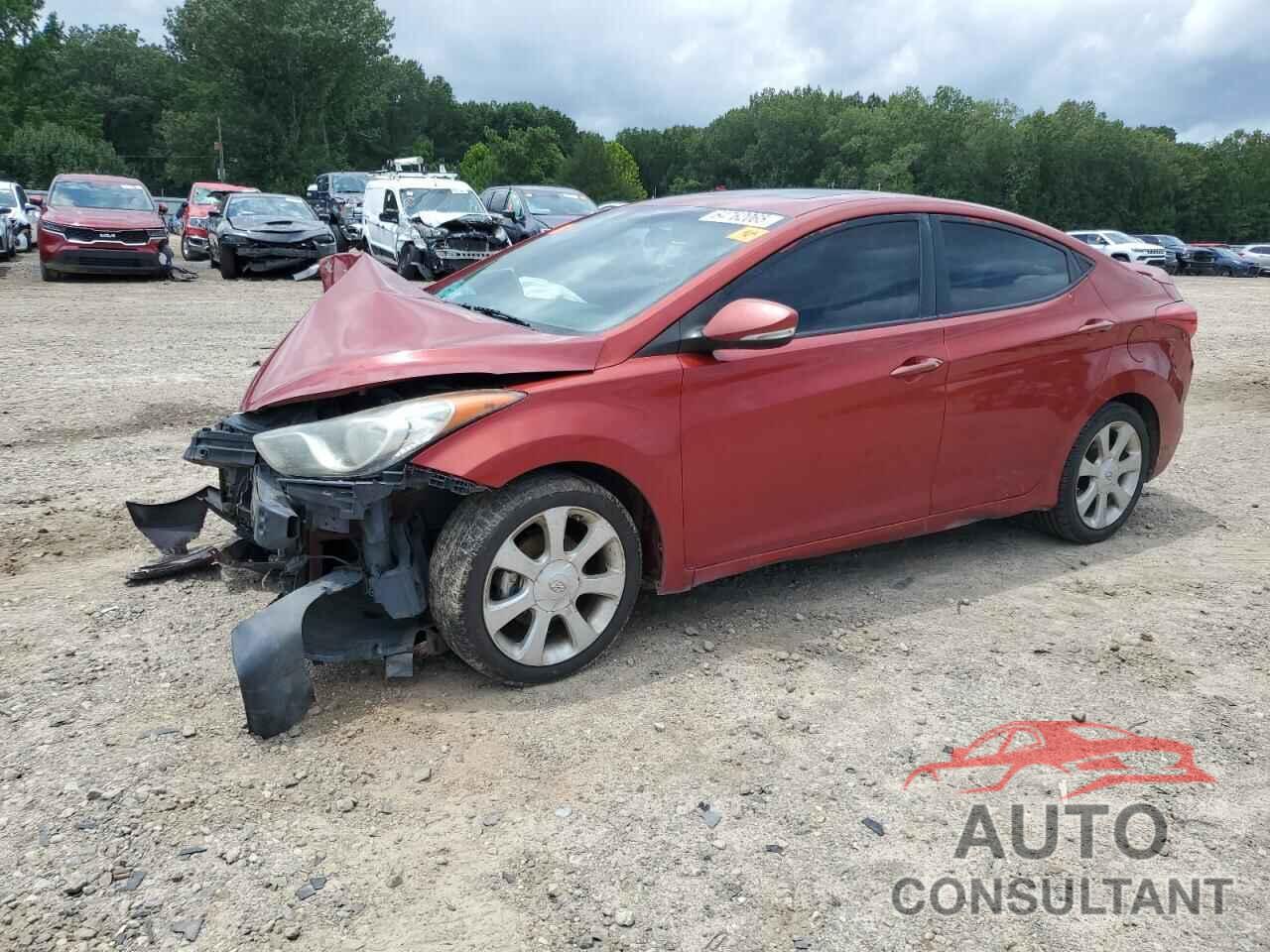 HYUNDAI ELANTRA 2013 - KMHDH4AE2DU864991
