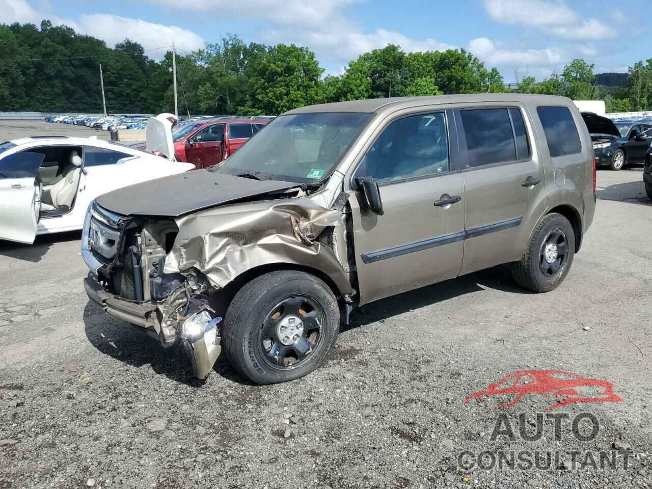 HONDA PILOT 2010 - 5FNYF4H24AB026229