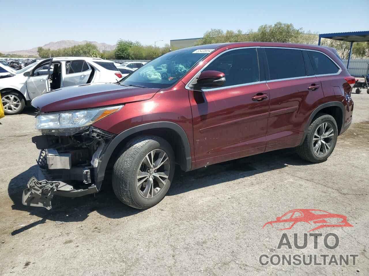 TOYOTA HIGHLANDER 2017 - 5TDZZRFH4HS205506