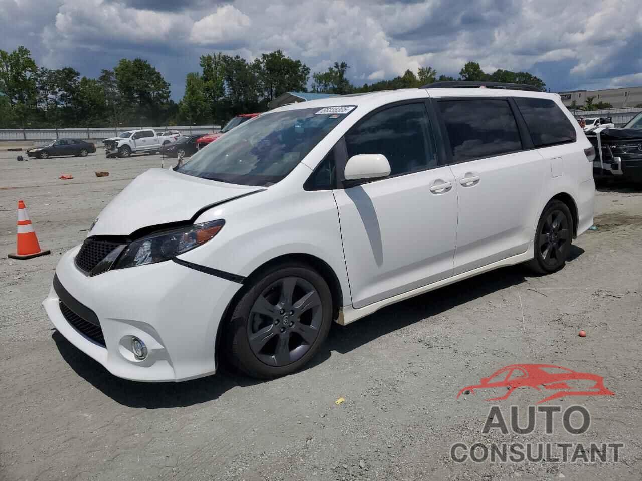 TOYOTA SIENNA 2012 - 5TDXK3DC3CS251630