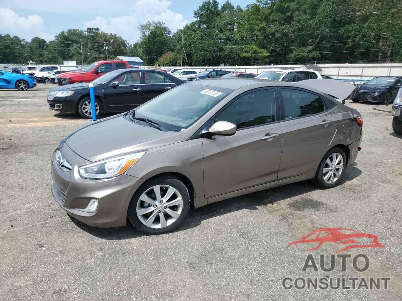 HYUNDAI ACCENT 2014 - KMHCU4AE9EU753413