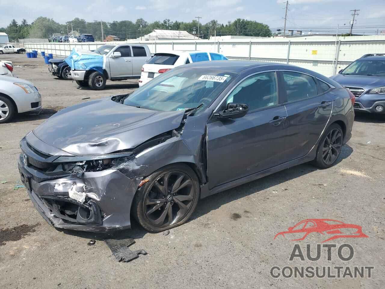 HONDA CIVIC 2021 - 2HGFC2F86MH542491