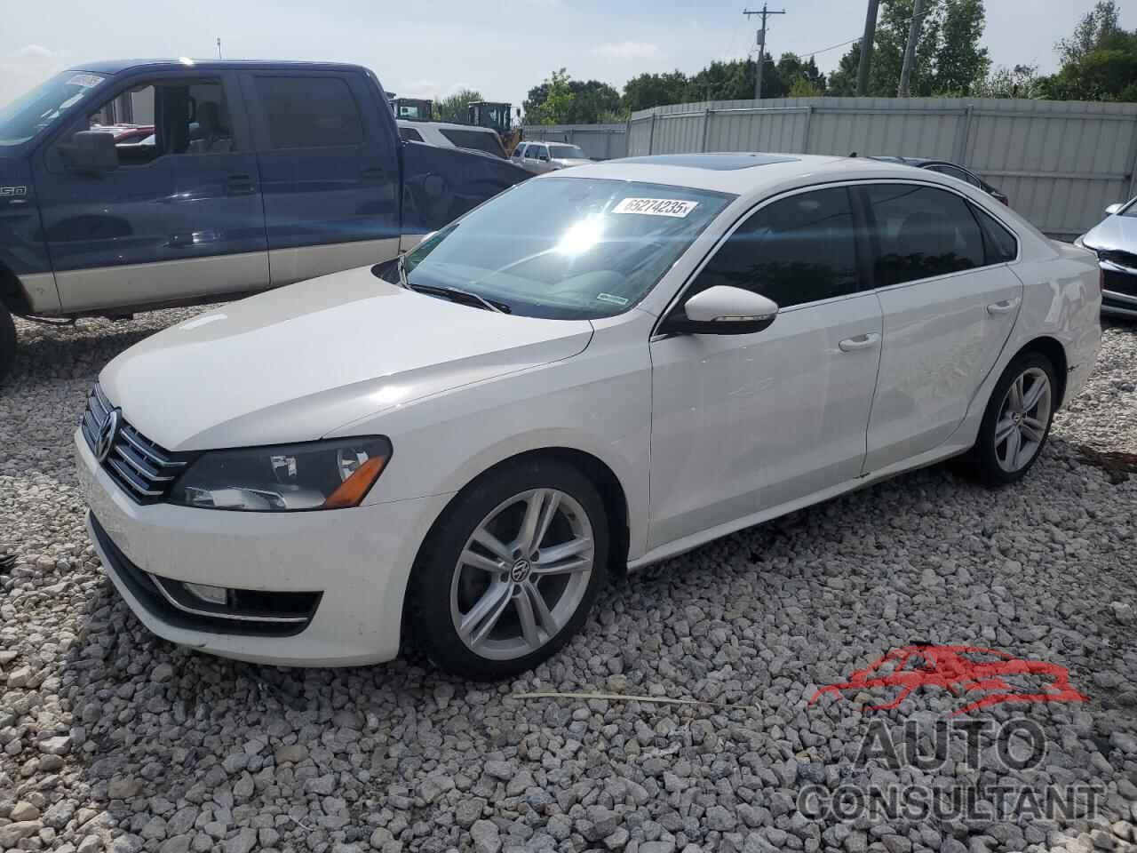 VOLKSWAGEN PASSAT 2012 - 1VWBM7A35CC081558