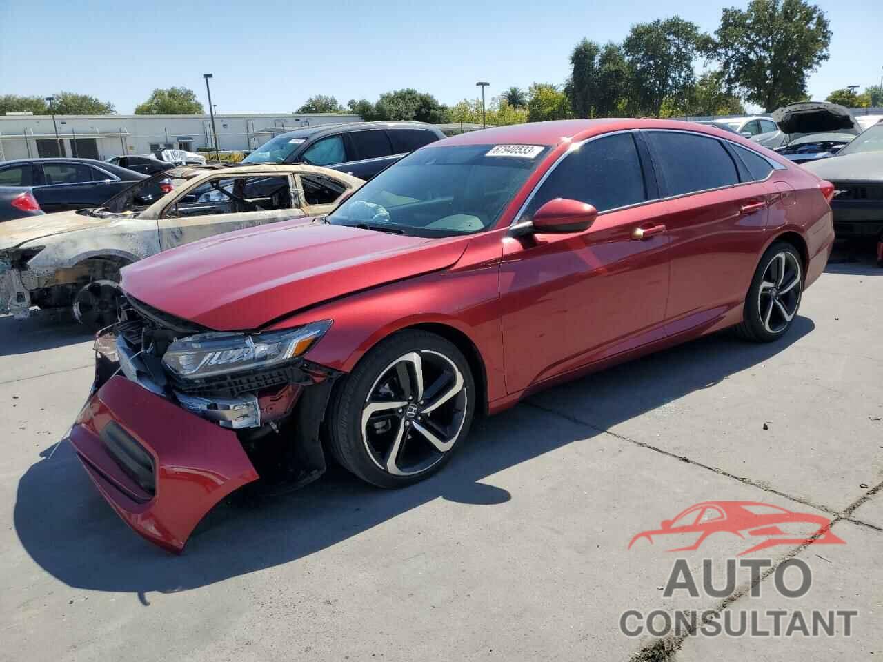 HONDA ACCORD 2018 - 1HGCV1F18JA064109