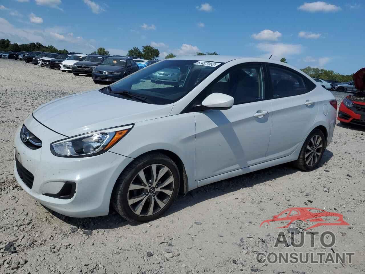 HYUNDAI ACCENT 2017 - KMHCT4AE9HU364133