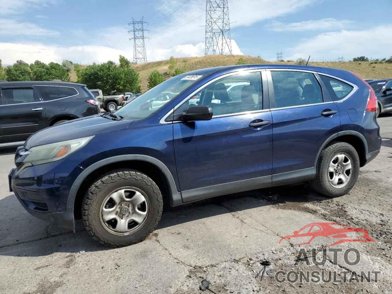 HONDA CRV AWD 2015 - 5J6RM4H35FL113378