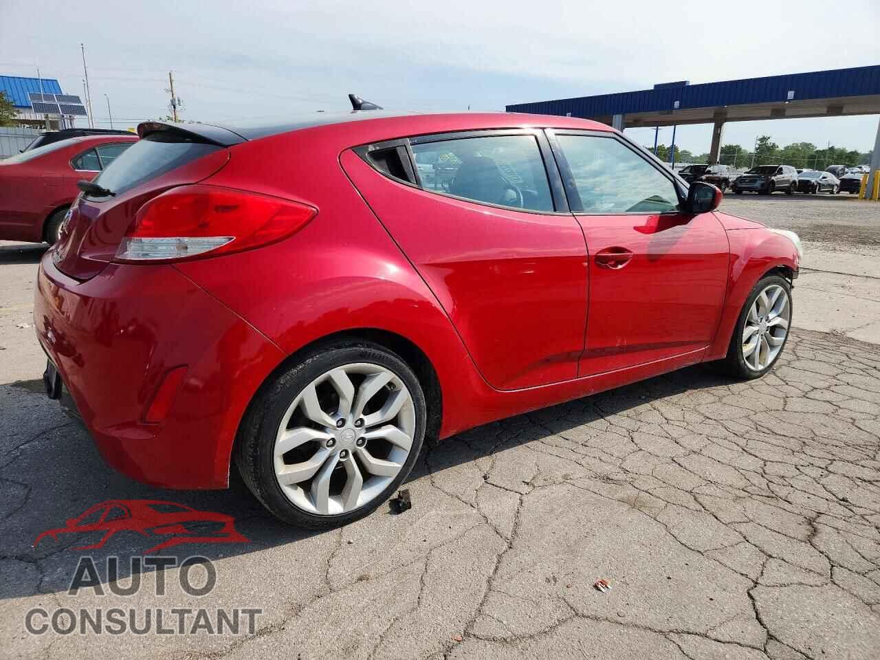 HYUNDAI VELOSTER B 2013 - KMHTC6AD3DU103433