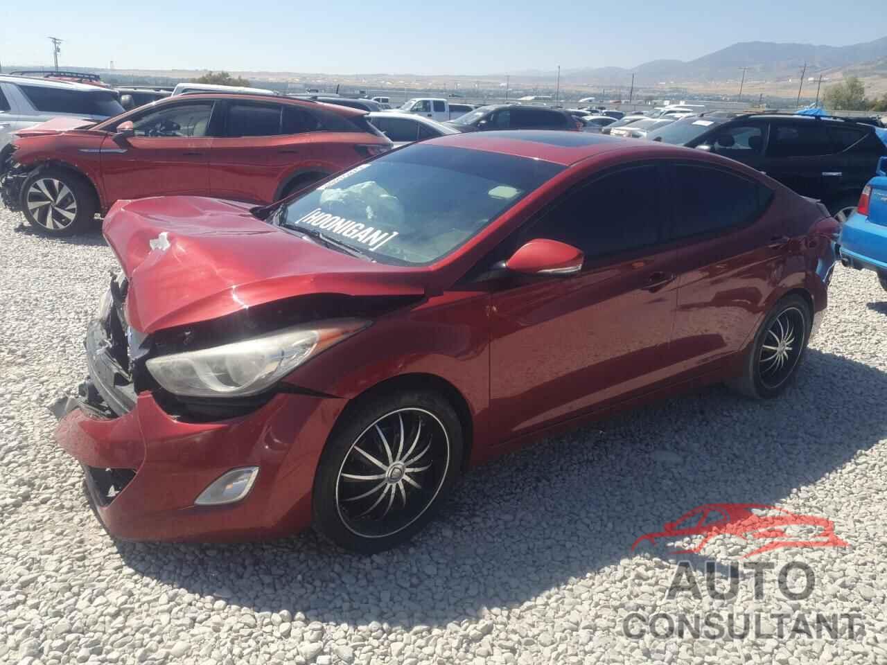 HYUNDAI ELANTRA 2012 - KMHDH4AE4CU472822